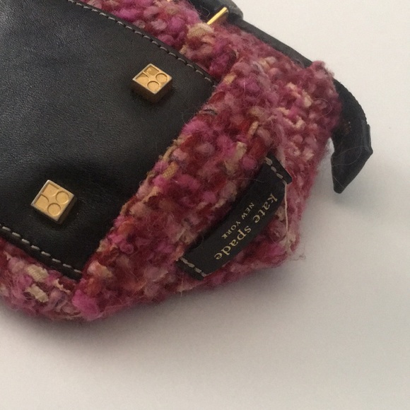 Kate spade wool tweed vintage handbag - Picture 7 of 12